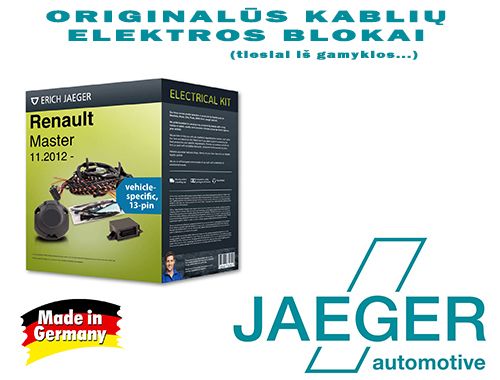 Jager kablių elektros blokai