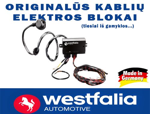 Westfalia kablių blokai