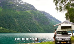 Palapinės ant automobilių